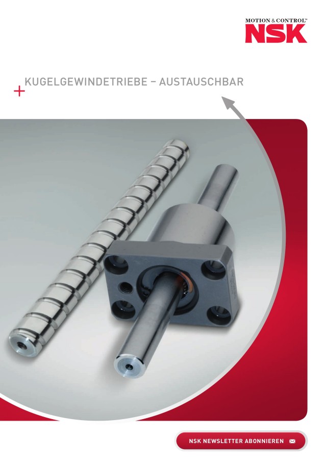 Kugelgewindetriebe – Austauschbar