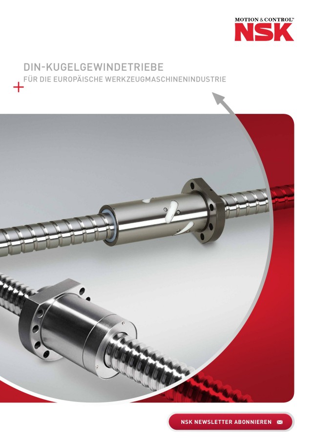 Din-Kugelgewindetriebe für die Europäische Werkzeugmaschinenindustrie