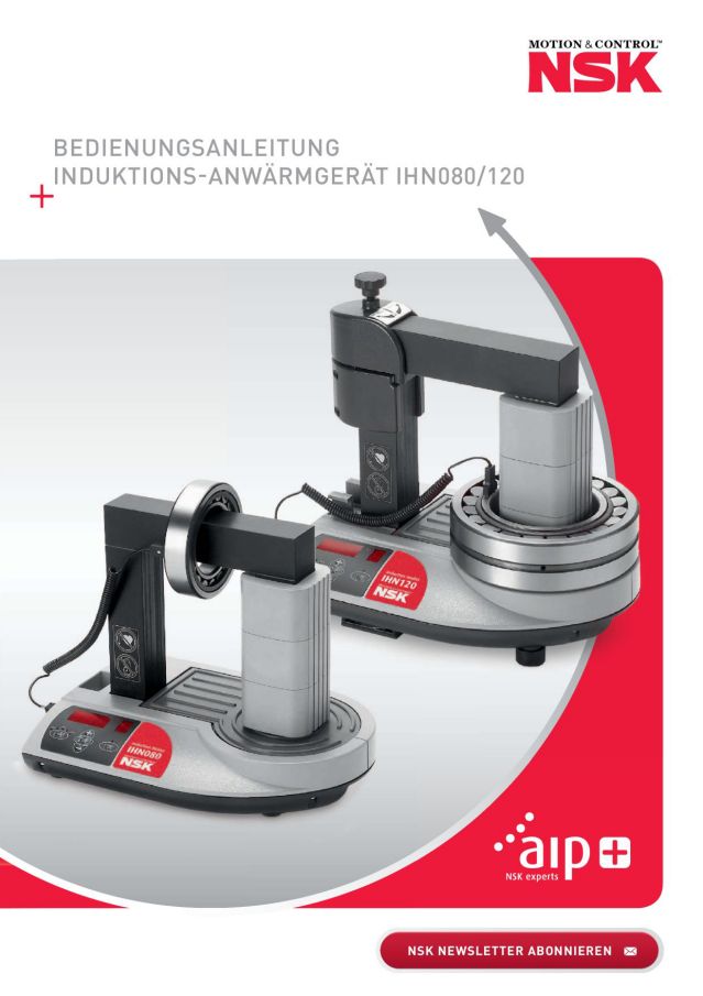 Bedienungsanleitung - Induktions-Anwärmgerät IHN080/120