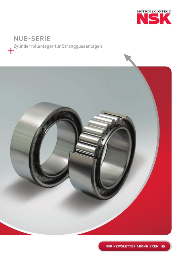 NUB-SERIE - Zylinderrollenlager für Stranggussanlagen