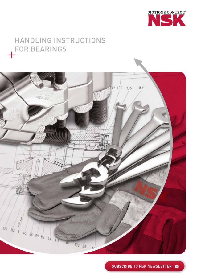 Handling Instructions for Bearings