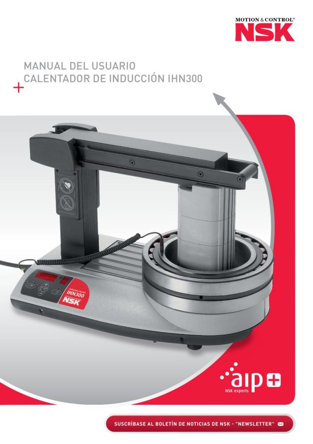 Manual del Usuario - Calentador de Inducción IHN300
