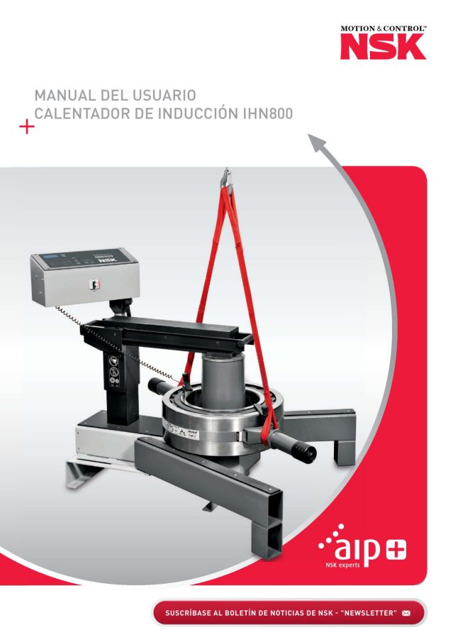 Manual del Usuario - Calentador de Inducción IHN800