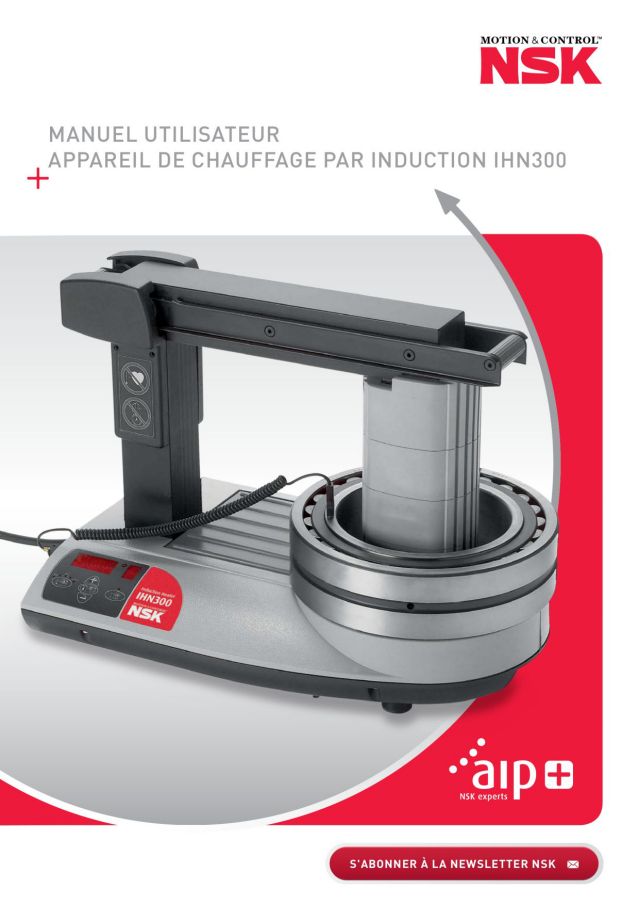 Manuel Utilisateur - Appareil de Chauffage Par Induction IHN300