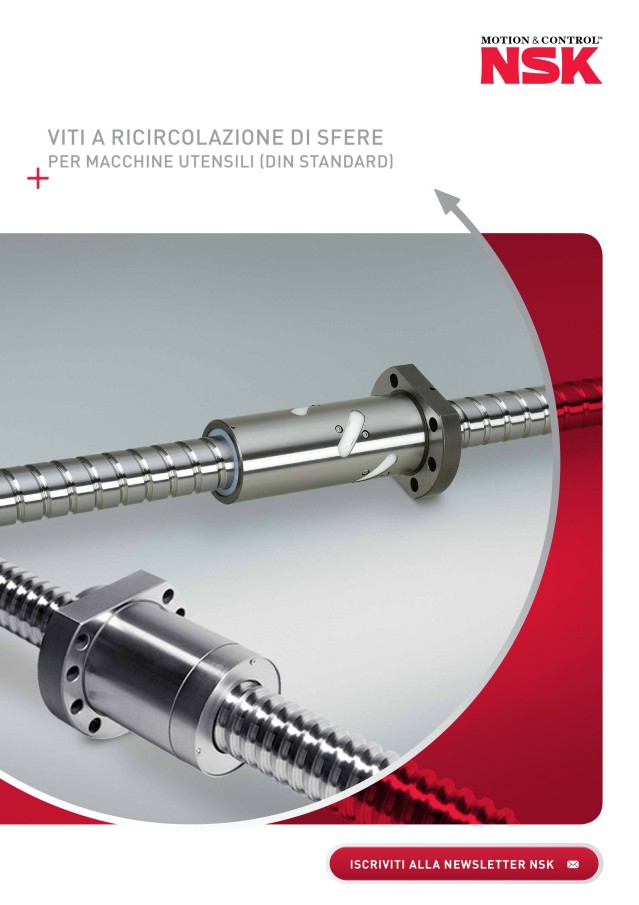 Viti a ricircolazione di sfere per macchine utensili (DIN standard)