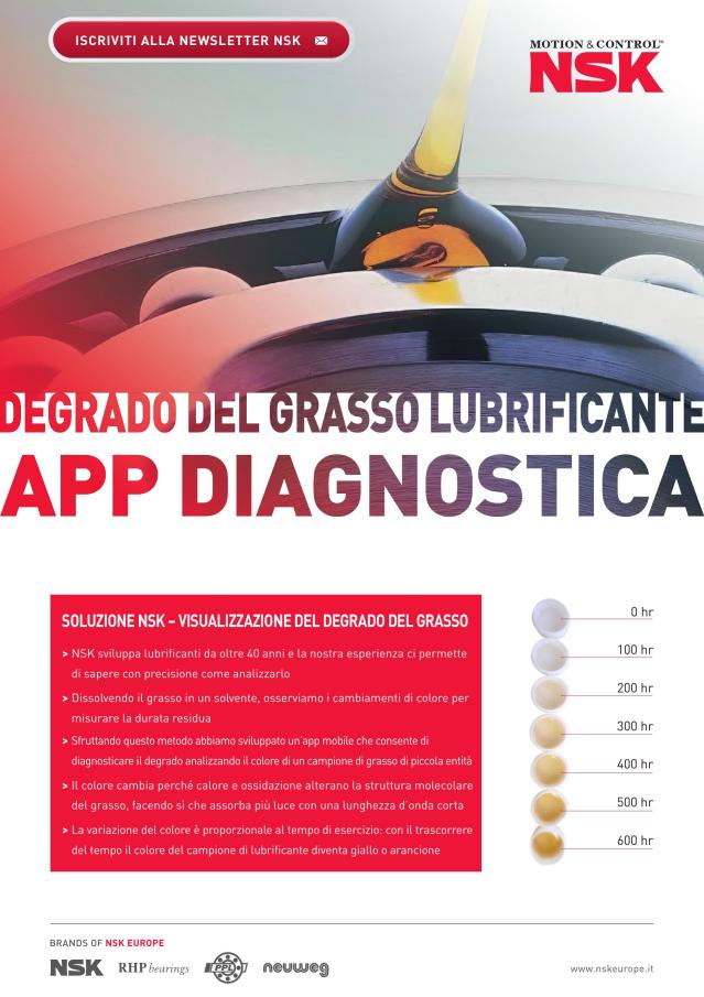 Degrado del Grasso Lubrificante App Diagnostica
