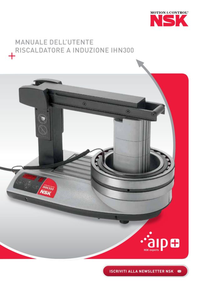 Manuale dell’utente riscaldatore a induzione IHN300