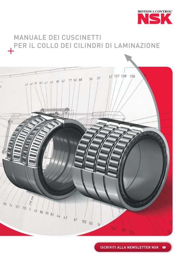 Manuale dei Cuscinetti per il Collo dei Cilindri di Laminazione