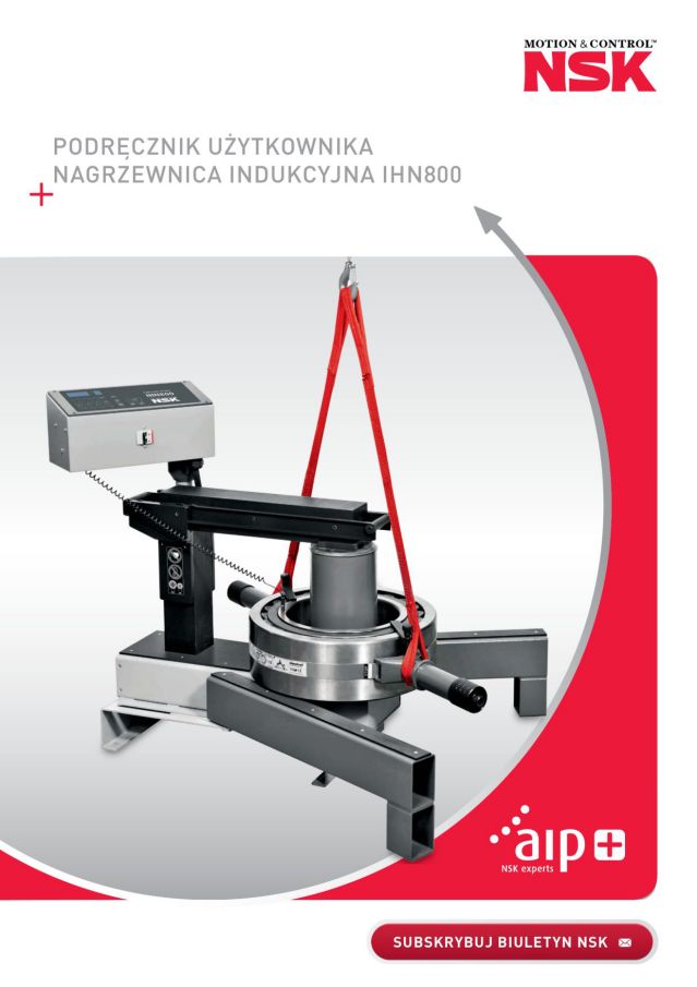 Podręcznik użytkownika - Nagrzewnica indukcyjna IHN800